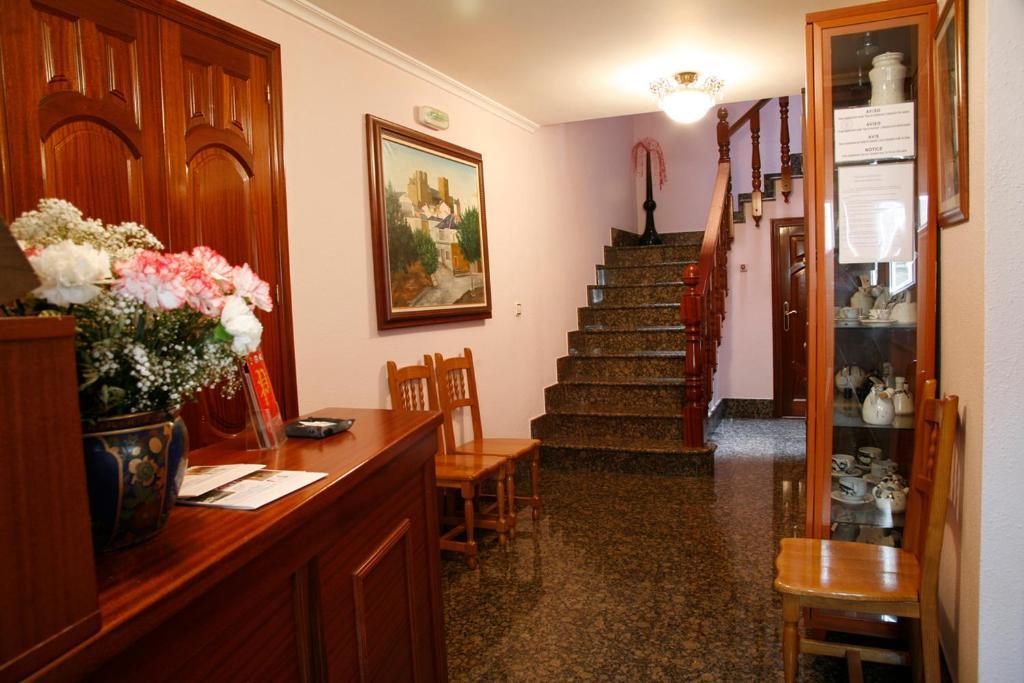 Hotel Pousada Vicente Risco Castro Caldelas Dış mekan fotoğraf