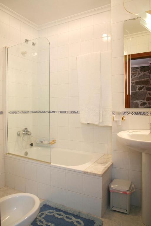 Hotel Pousada Vicente Risco Castro Caldelas Dış mekan fotoğraf