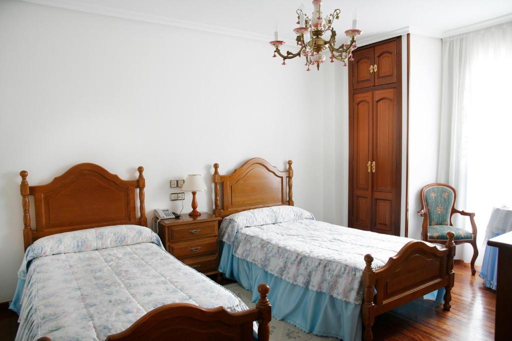 Hotel Pousada Vicente Risco Castro Caldelas Dış mekan fotoğraf